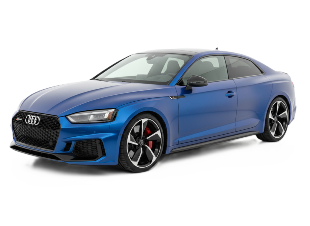 2021 Audi RS 5 Front DBlue ClearBG 1024x747