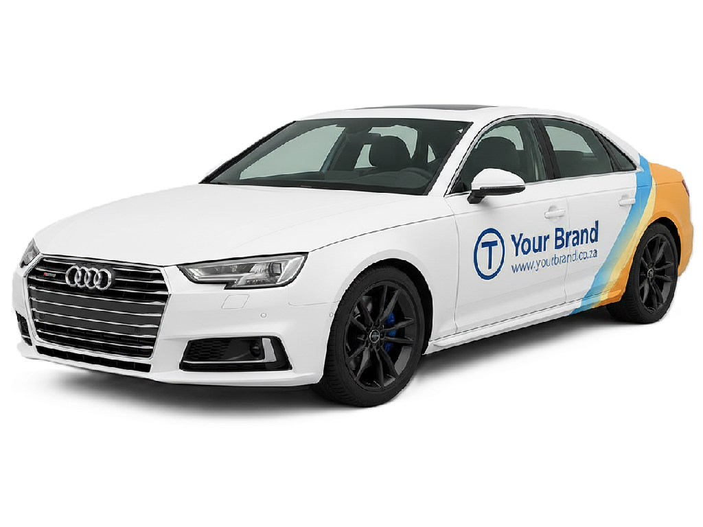 Audi A4 HalfWrap1 ClearBG